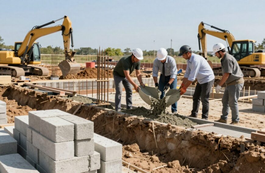 Ile kosztują fundamenty? Koszt materiałów, robocizny i prac ziemnych